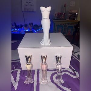Paris Hilton Perfume Bottle Set, 4 Total Different Perfume Scents